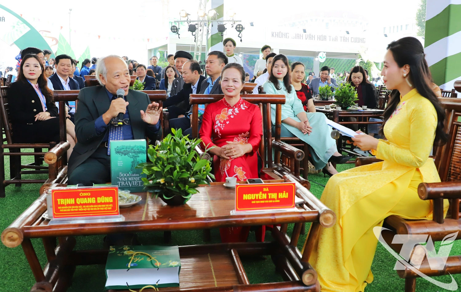 Tọa đàm về nâng   tầm sản phẩm   chè và văn hóa   trà là một trong   những hoạt động   trọng tâm tại Lễ   hội Thái Nguyên - Hương sắc danh   trà năm 2025. 