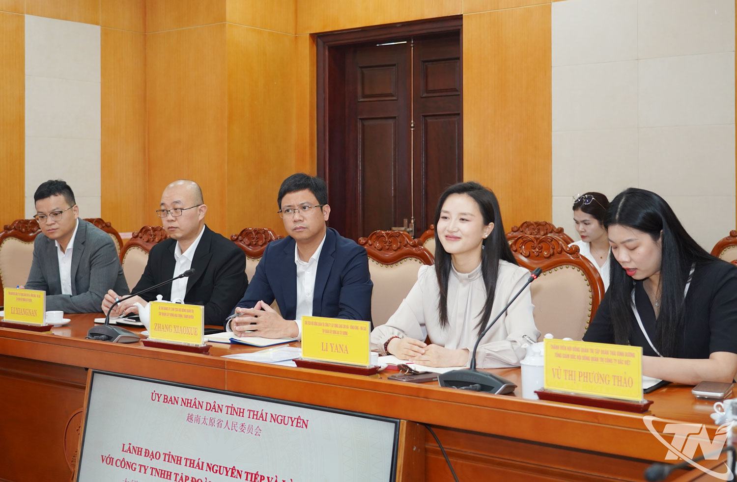 Đại diện Tập đoàn đã giới thiệu tổng quan về năng lực và định hướng đầu tư.