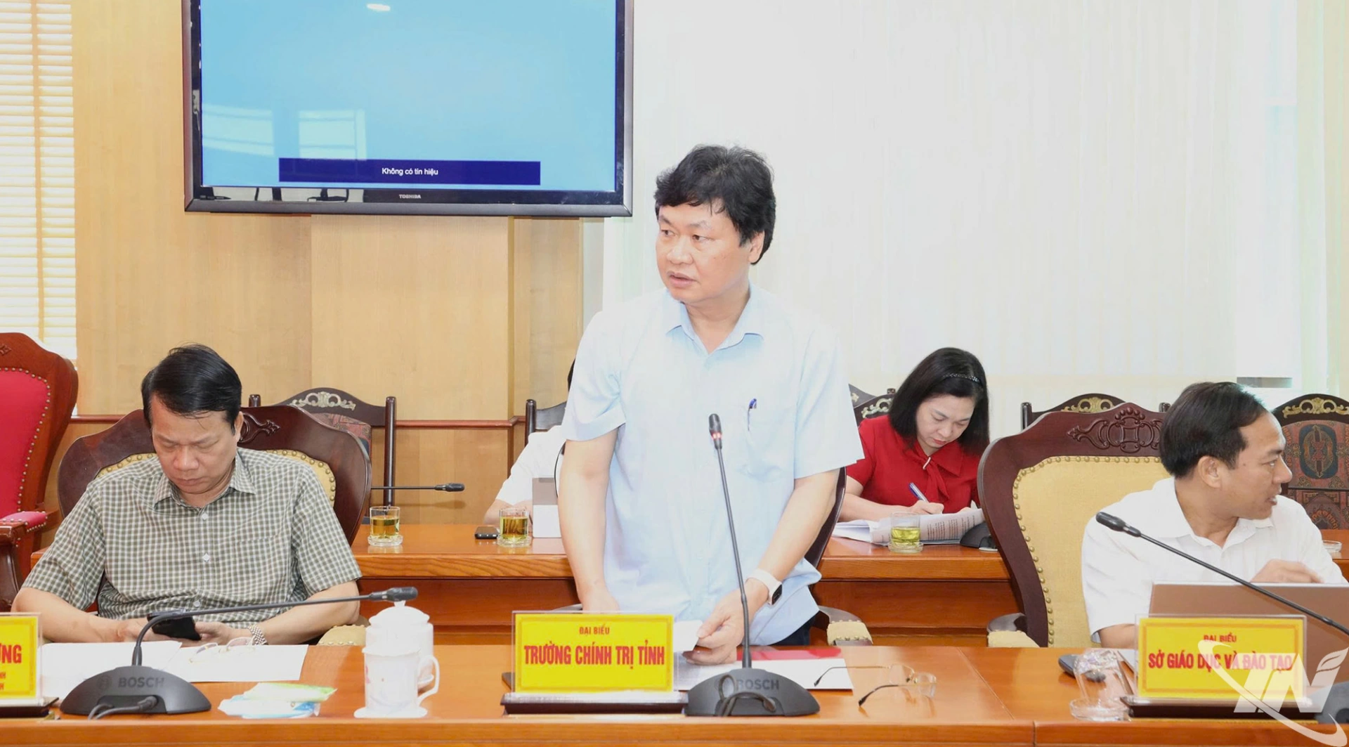 Đại biểu phát biểu tại Hội nghị.
