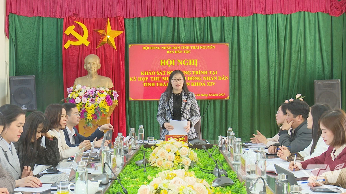 Ban Dân tộc HĐND tỉnh tiến hành khảo sát tại xã Kim Phượng.