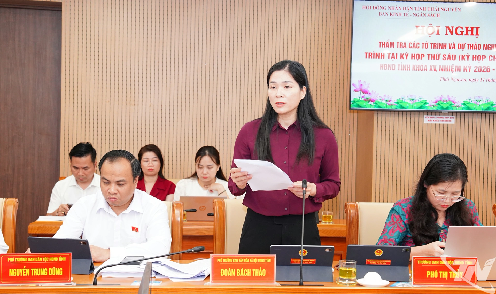 Đại biểu phát biểu tại Hội nghị.