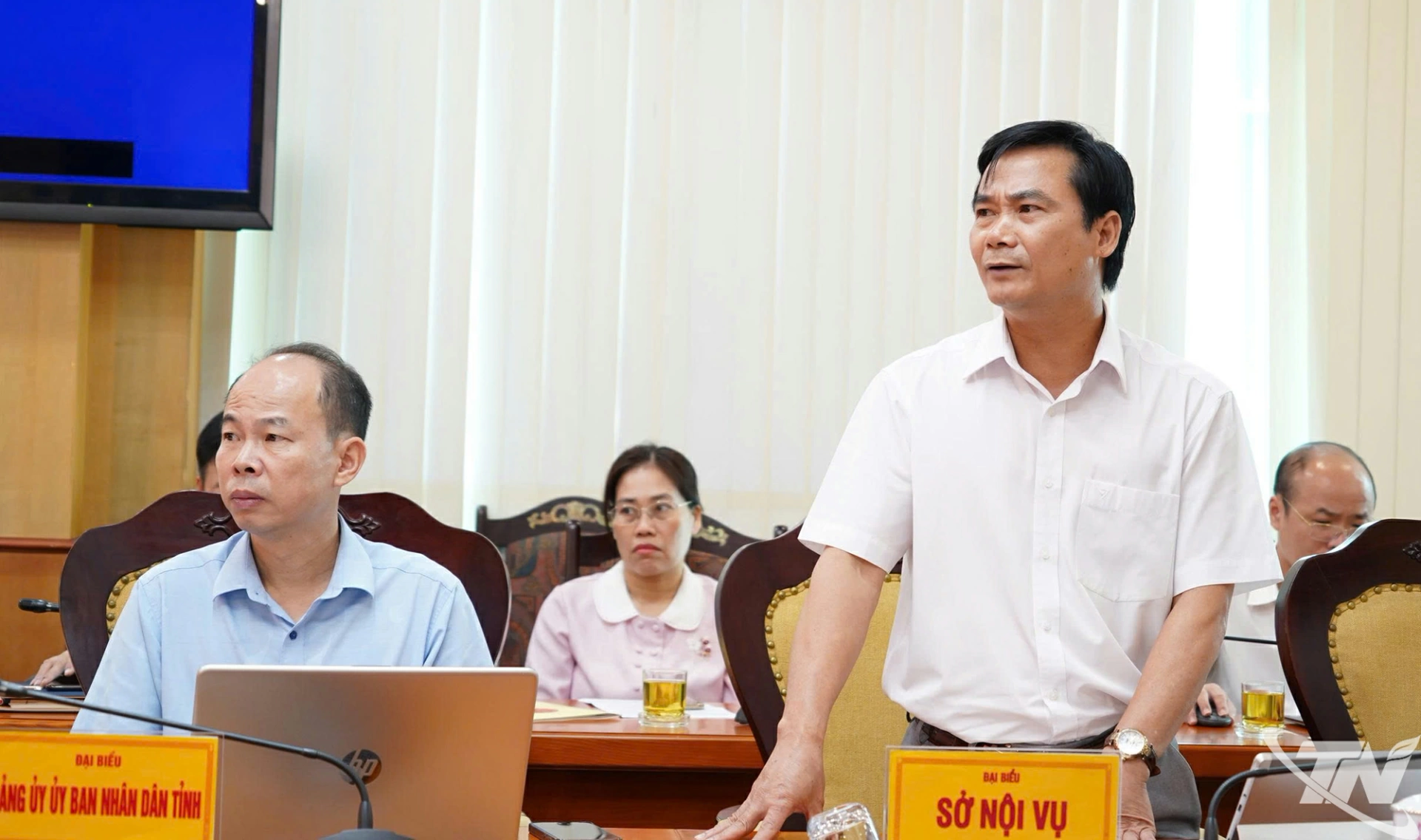 Đại biểu phát biểu tại Hội nghị.