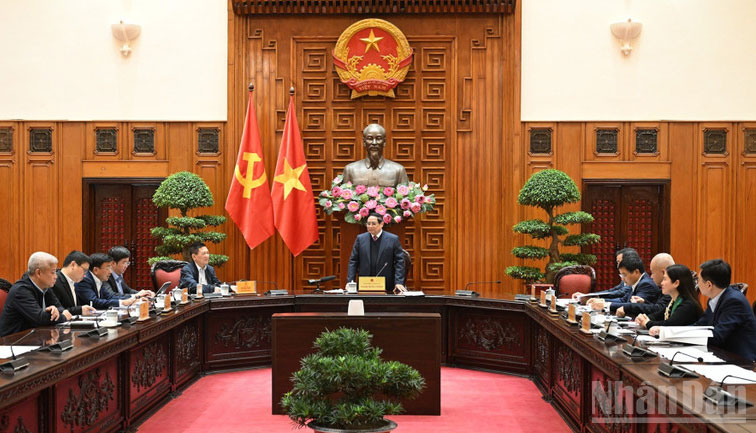 Quang cảnh phi&ecirc;n họp.