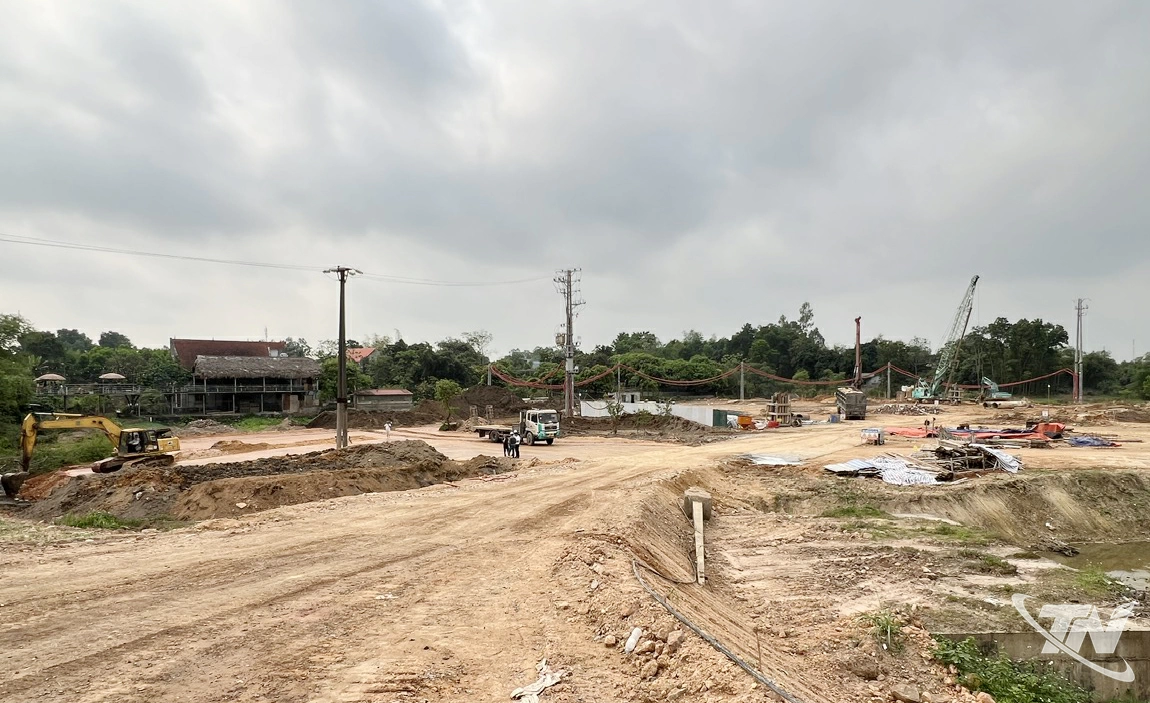 Dự án nhà ở xã hội TNG Việt Bắc (phường Tích Lương) do Công ty CP TNG Land làm chủ đầu tư, quy mô gần 1,9ha, đang được đẩy nhanh tiến độ thi công.