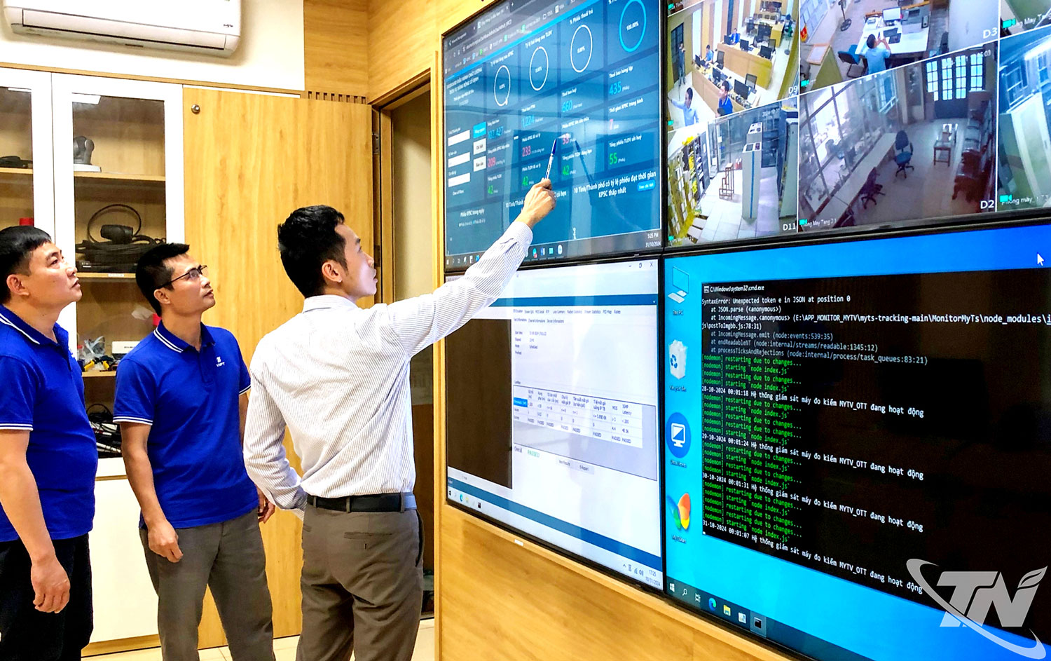 Thời gian qua, tỉnh Thái Nguyên tập trung nguồn lực đầu tư đồng bộ hạ tầng viễn thông, dữ liệu và các nền tảng số dùng chung, góp phần quan trọng phục vụ phát triển kinh tế - xã hội. Ảnh: T.L