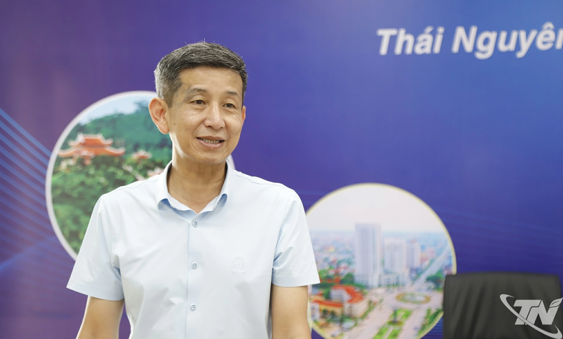 Đồng chí Nguyễn Danh Hoàng Việt, Cục trưởng Cục Thể dục Thể thao phát biểu tại buổi khảo sát.