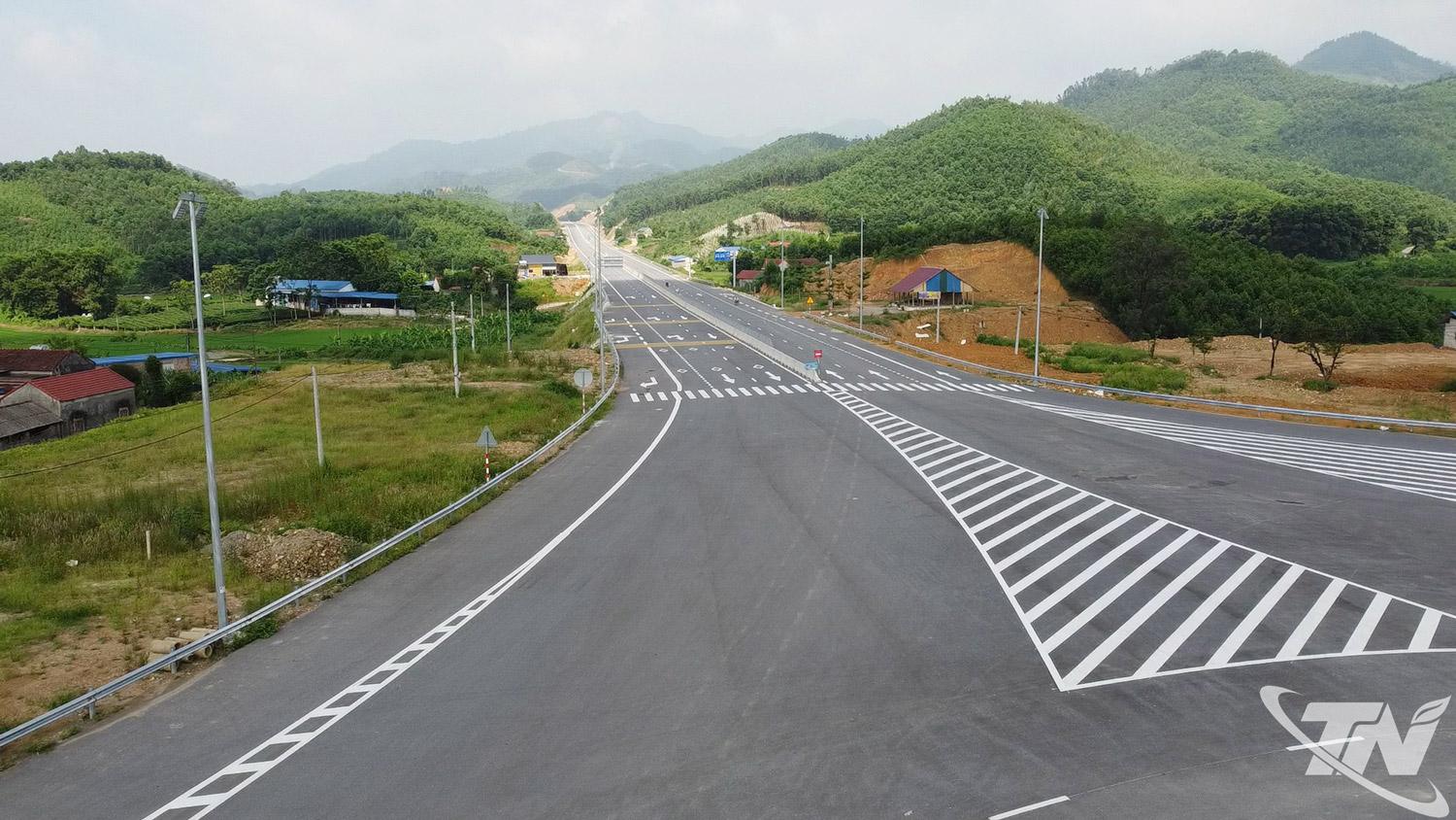 Tuyến đường vành đai 5 kết nối cao tốc Hà Nội - Thái Nguyên với Quốc lộ 37 và tỉnh Bắc Ninh.