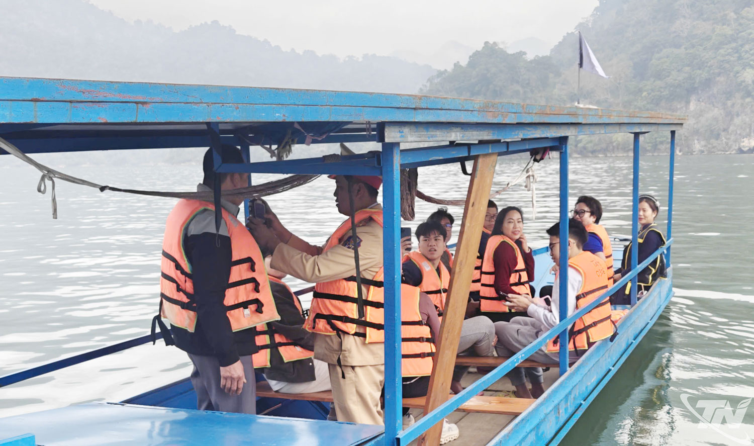 Lực lượng Cảnh sát đường thuỷ tăng cường công tác tuần tra, kiểm soát trên đường thuỷ nội địa.