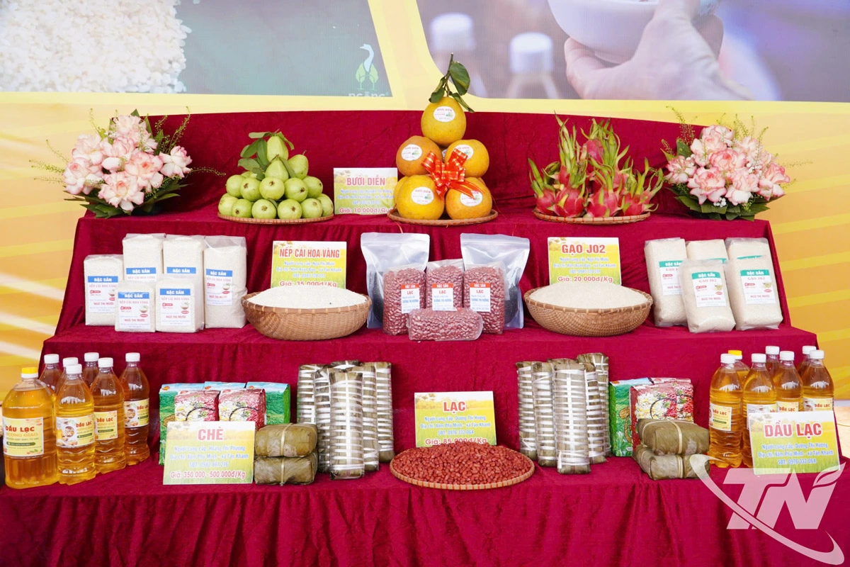 Các sản phẩm nông sản đặc trưng được giới thiệu tại Chương trình.