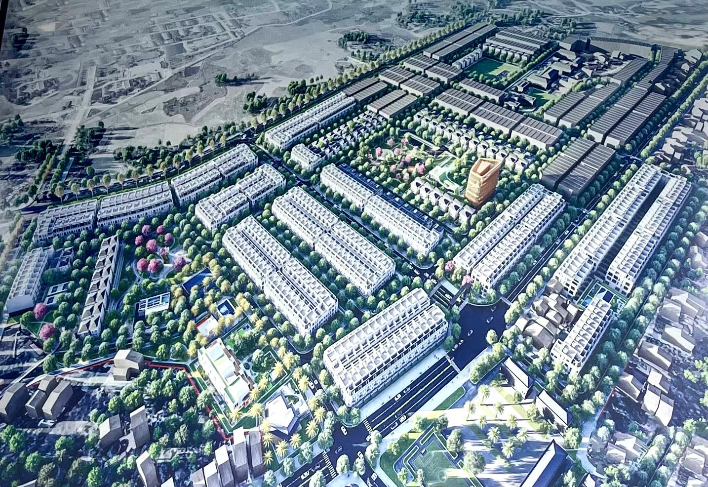 Phối cảnh Dự án Khu đô thị số 3 xã Đồng Hỷ.