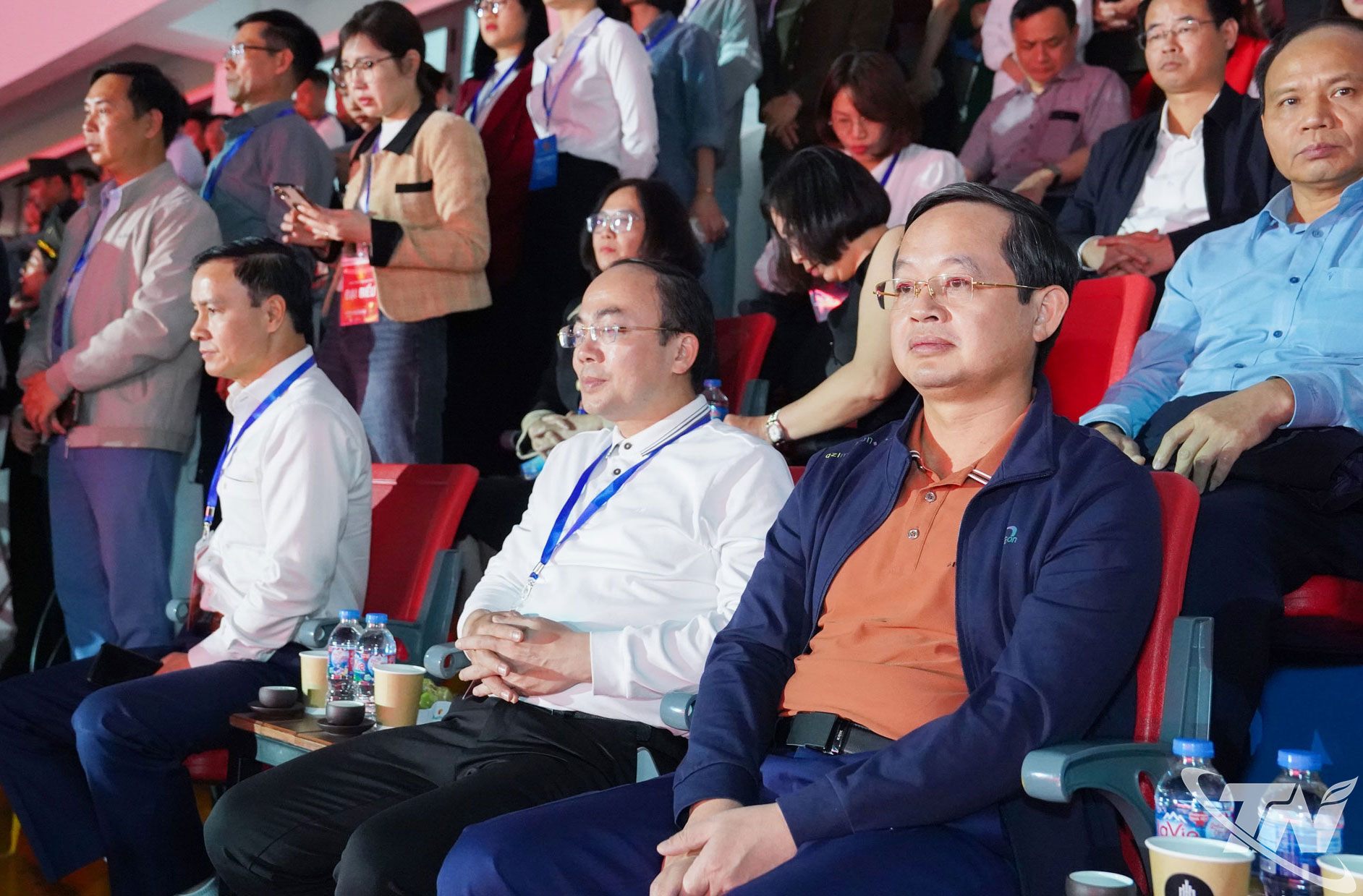 Đồng ch&iacute; Chủ tịch UBND tỉnh Bắc Ninh Phạm Ho&agrave;ng Sơn dự Lễ khai mạc.