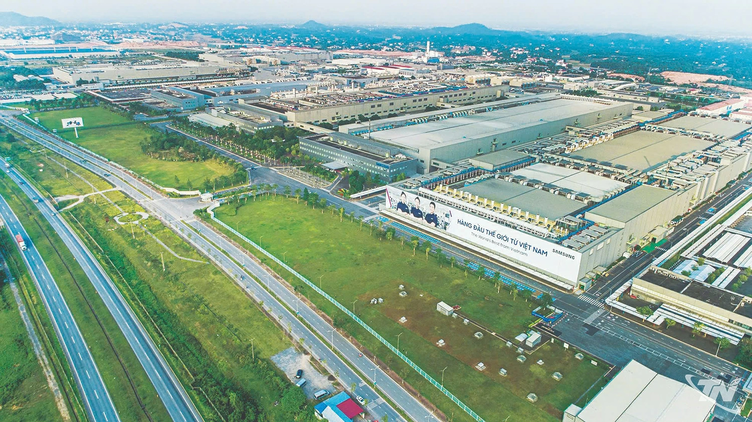 Hạ tầng khu công nghiệp tại Thái Nguyên được đầu tư đồng bộ, sẵn sàng đón các dự án FDI quy mô lớn.