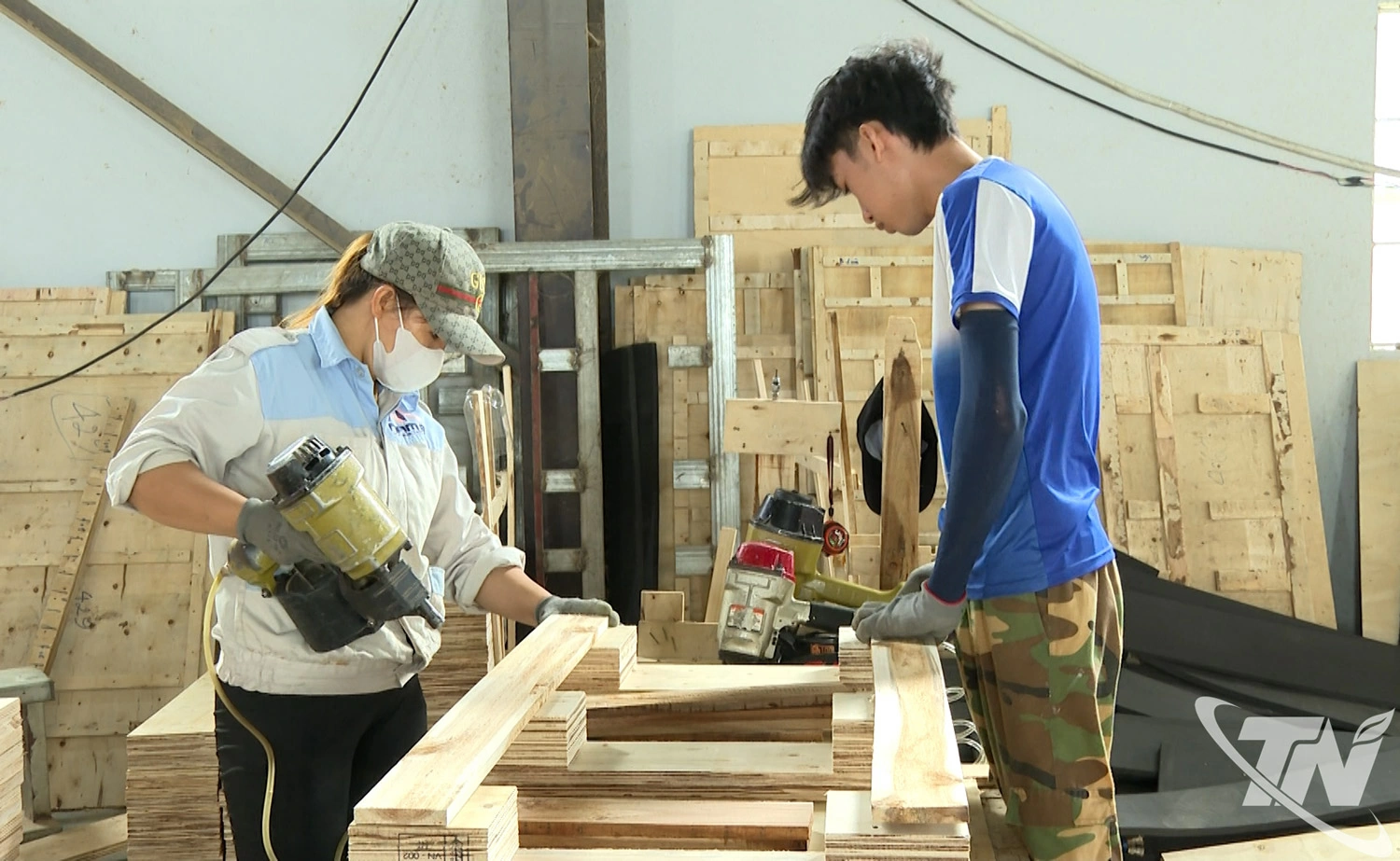 Ngành công nghiệp chế biến gỗ là một trong những thế mạnh của Thái Nguyên.