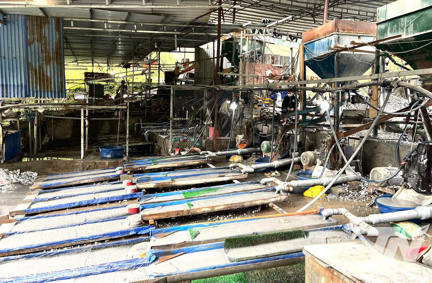 Mỏ đá Lũng Chò 2, xã Quang Sơn, thực hiện nghiêm quy trình quản lý và sử dụng vật liệu nổ, bảo đảm an toàn trong khai thác đá.