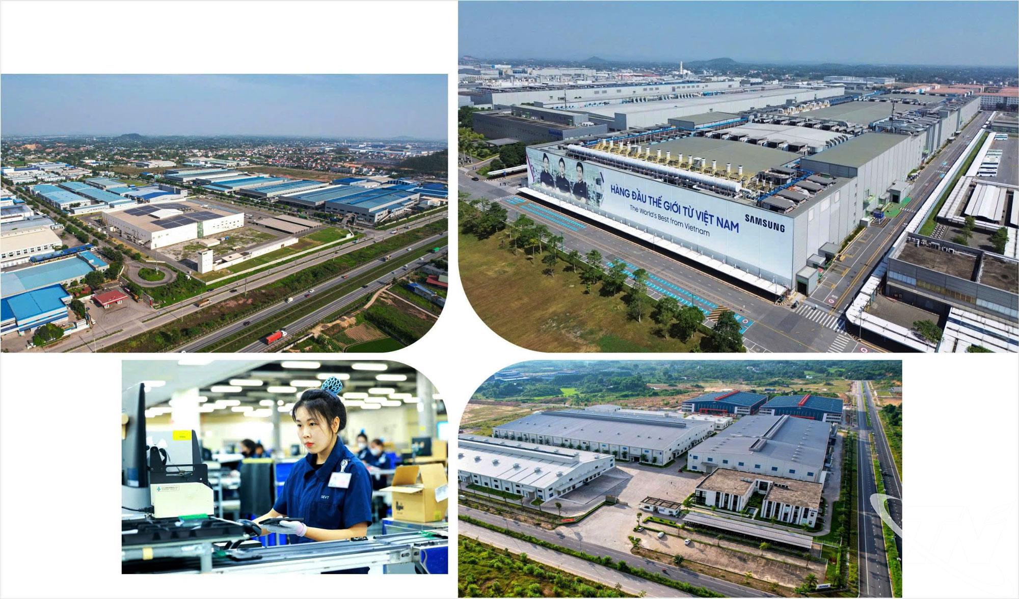 Hệ thống các khu, cụm công nghiệp được đầu tư phát triển đồng bộ, hiện đại, tạo động lực quan trọng thúc đẩy công nghiệp hóa, hiện đại hóa trên địa bàn tỉnh.