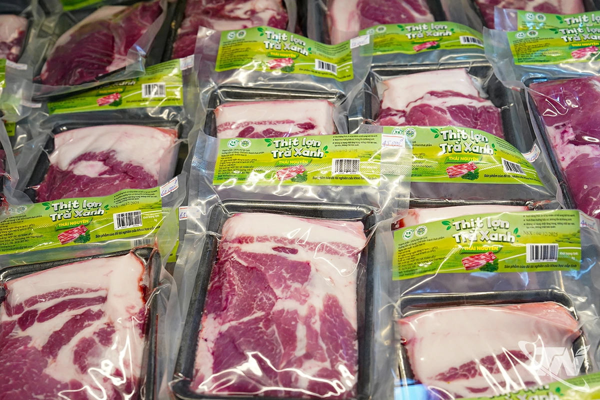 Sản phẩm Thịt lợn trà xanh – Tinh hoa Thái Nguyên  