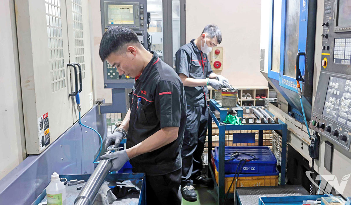 Công ty TNHH KD Heat Technology Thái Nguyên (KCN Điềm Thụy) chuyên về gia công và xử lý nhiệt kim loại