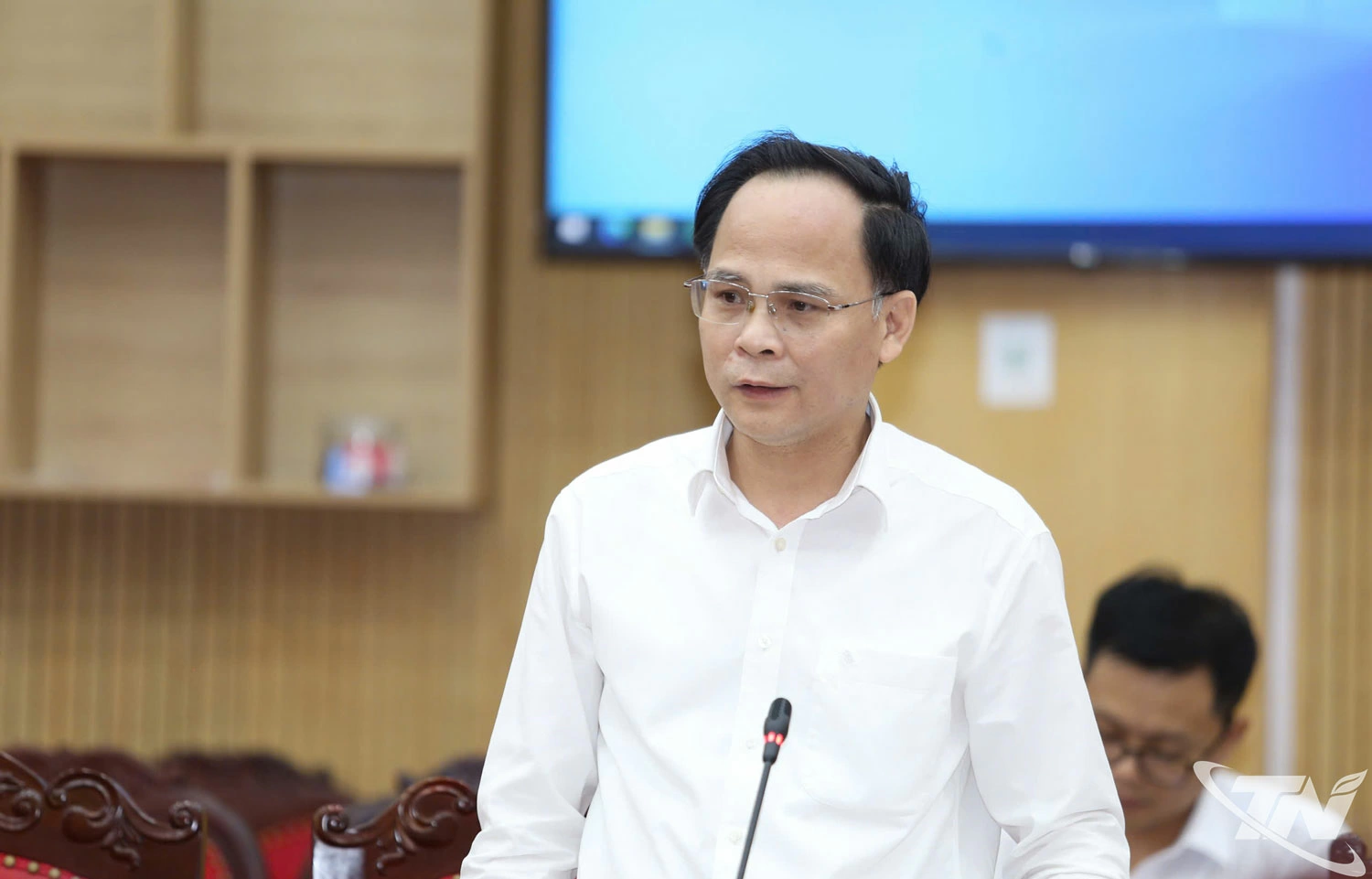 Các đại biểu thảo luận tại Hội nghị.