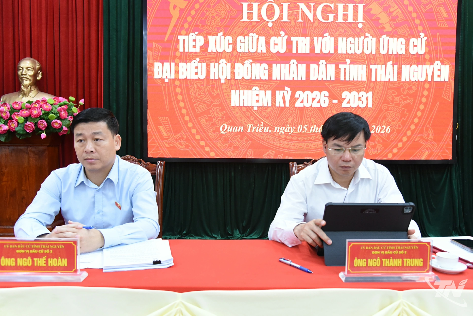Đại biểu tiếp thu ý kiến của cử tri phường Quan Triều