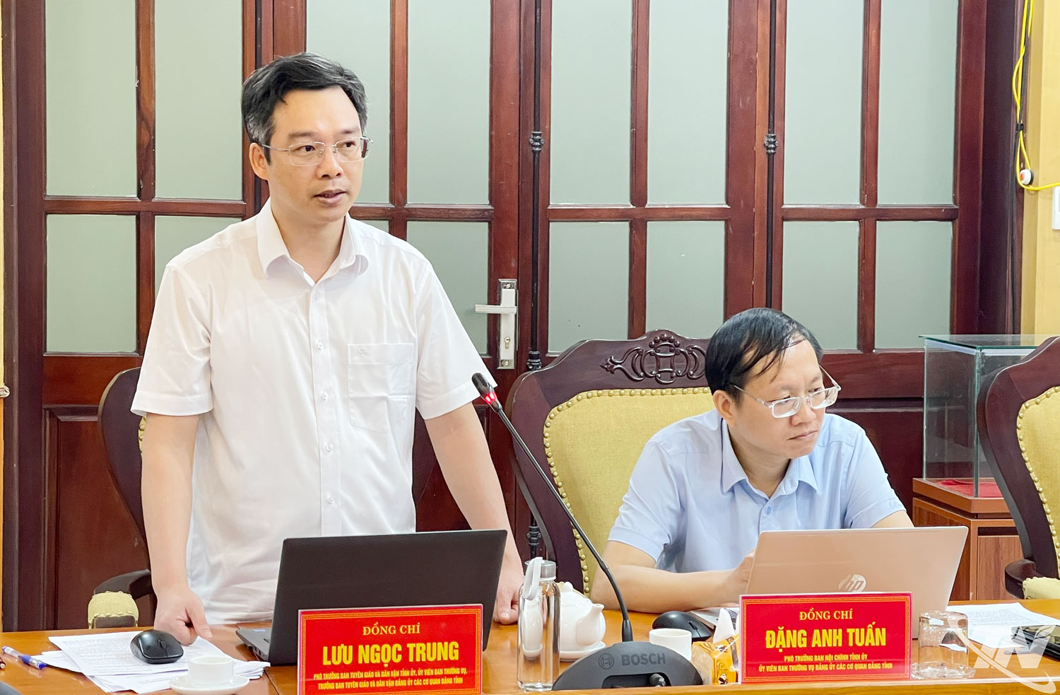 Đại biểu phát biểu tại Hội nghị.