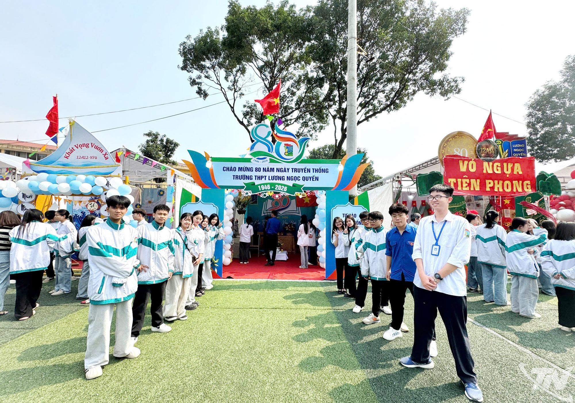 Hoạt động kỷ niệm 80 năm thành lập Trường THPT Lương Ngọc Quyến