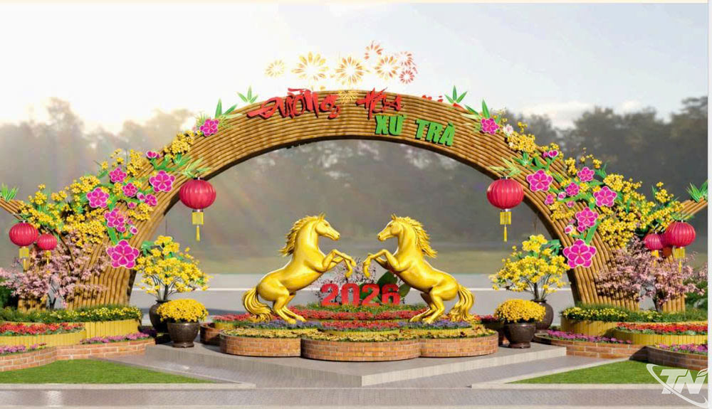 Phương &aacute;n thiết kế Đường hoa xứ Tr&agrave; Xu&acirc;n 2026).