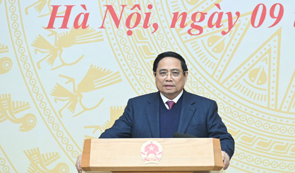 Thủ tướng Phạm Minh Chính phát biểu chỉ đạo tại hội nghị