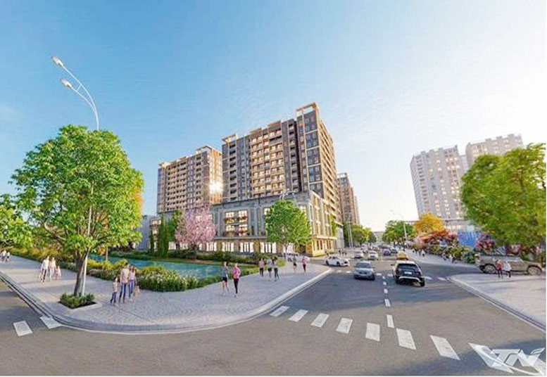 Dự án Nhà ở xã hội thuộc Dự án Khu đô thị số 1, phường Cải Đan - Khu A (thuộc phường Sông Công hiện nay), tỉnh Thái Nguyên.