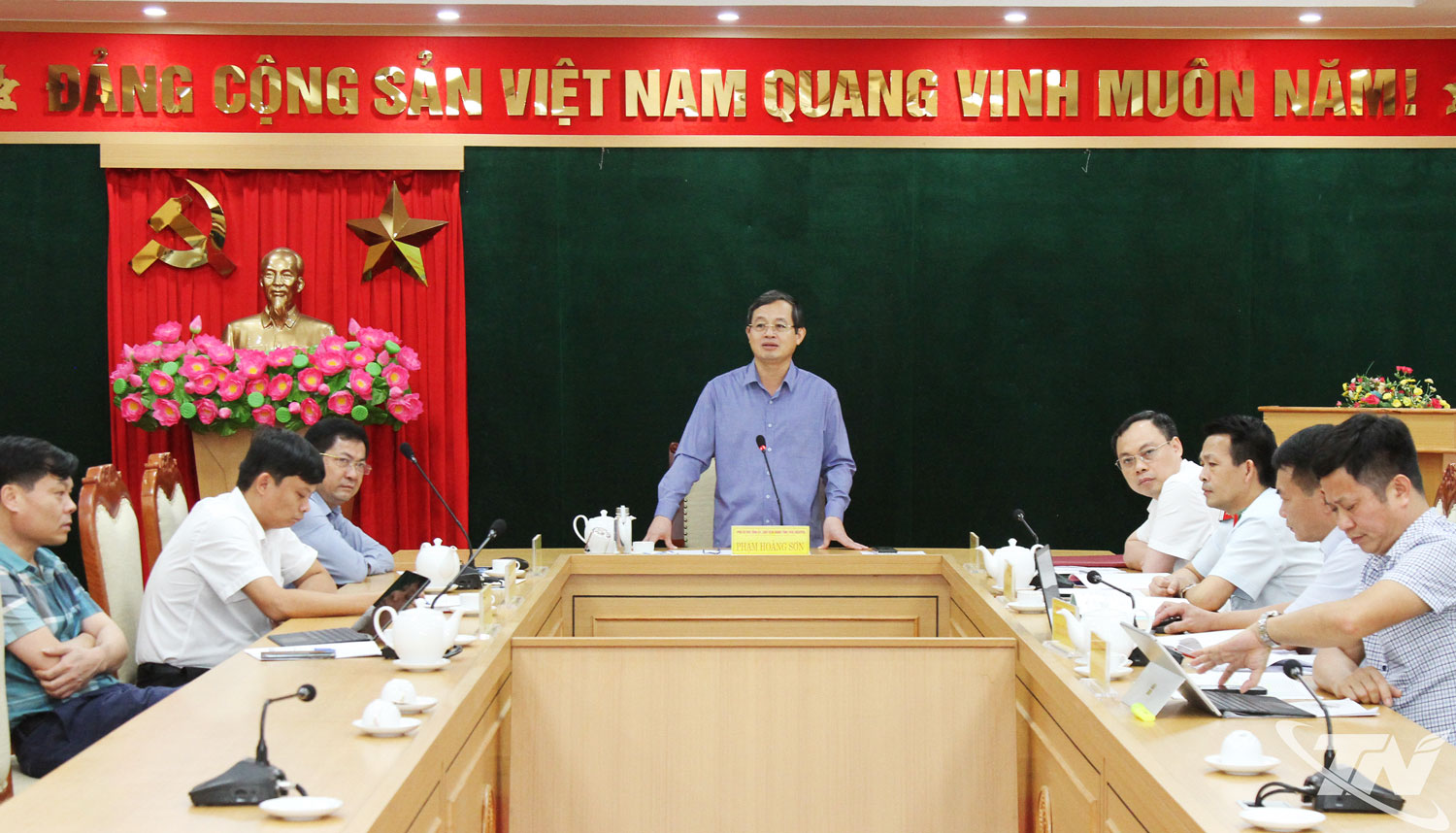 Đồng chí Chủ tịch UBND tỉnh Phạm Hoàng Sơn chủ trì buổi tiếp công dân định kỳ tháng 8-2025.