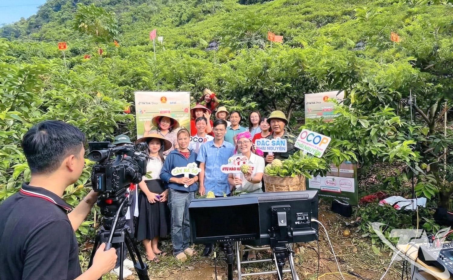 Những phiên livestream nông sản ngay tại vườn, với sự tham gia trực tiếp của người nông dân làm ra sản phẩm, luôn thu hút sự quan tâm của đông đảo người tiêu dùng.