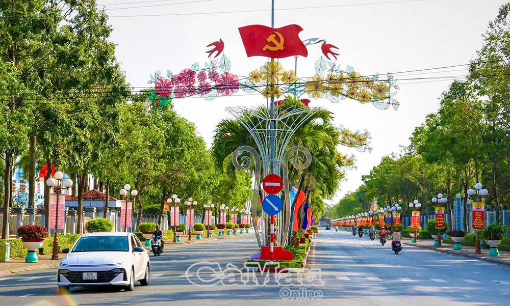 &ETH;ường phố phường Bạc Li&ecirc;u được giữ g&igrave;n sạch đẹp.