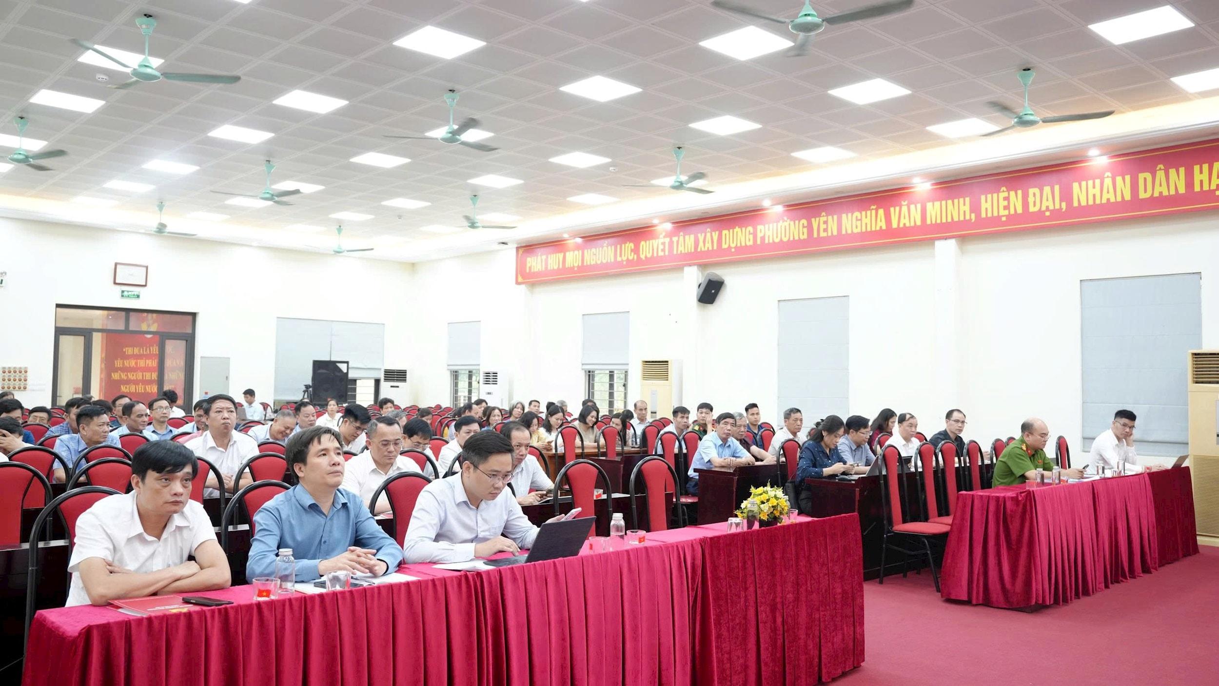 Các đại biểu tham gia tại hội nghị giao ban quý I, triển khai nhiệm vụ trọng tâm quý II-2026. Ảnh: PV