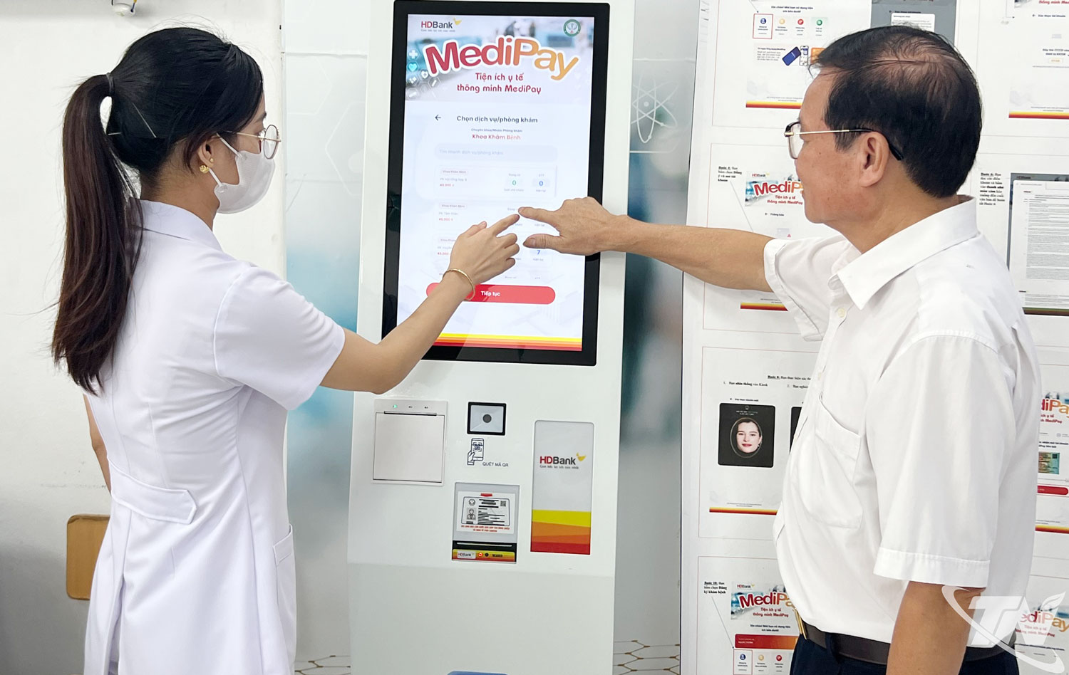 Trung tâm Y tế Thái Nguyên là một trong những đơn vị điển hình của ngành Y tế về ứng dụng công nghệ thông tin, chuyển đổi số trong công tác khám, chữa bệnh.