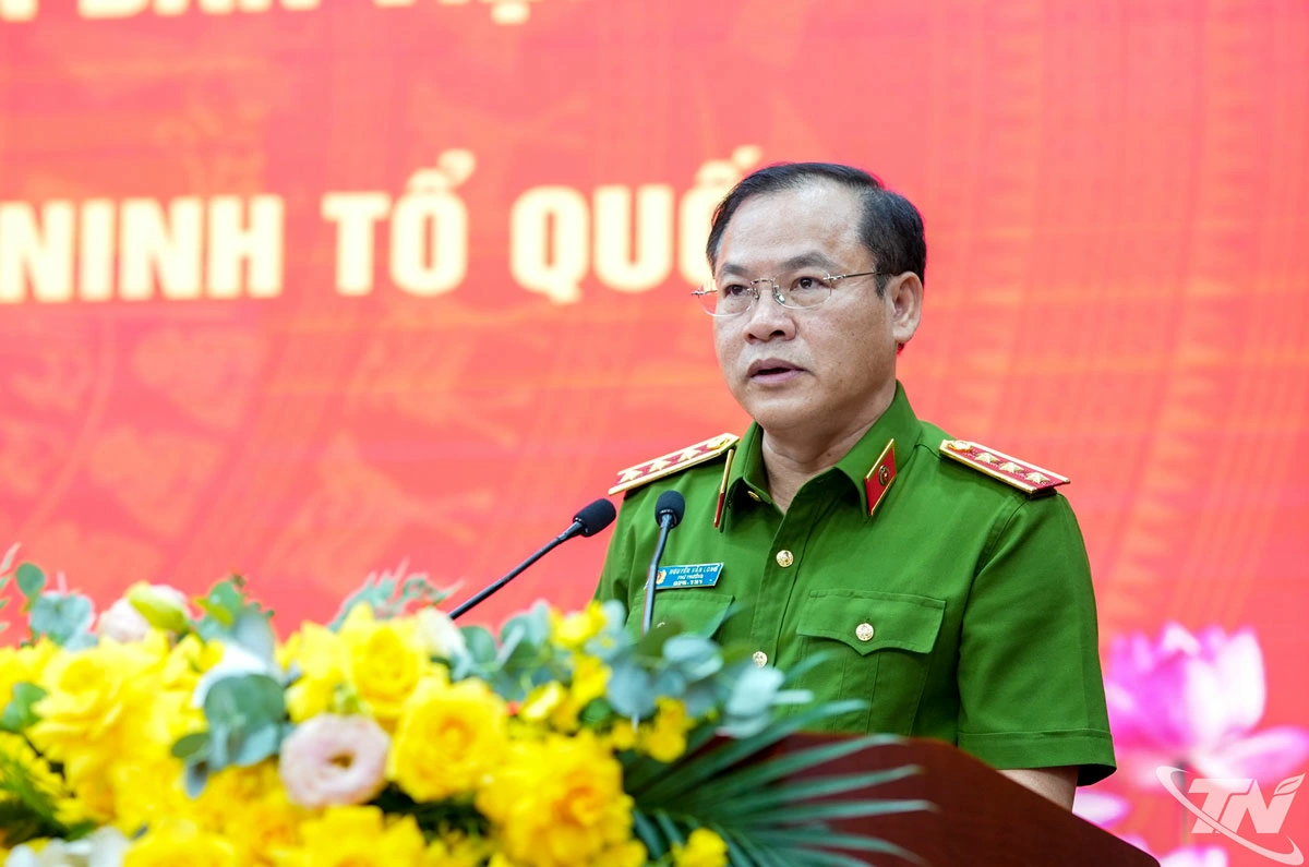 Thượng tướng Nguyễn Văn Long phát biểu tại Lễ kỷ niệm.