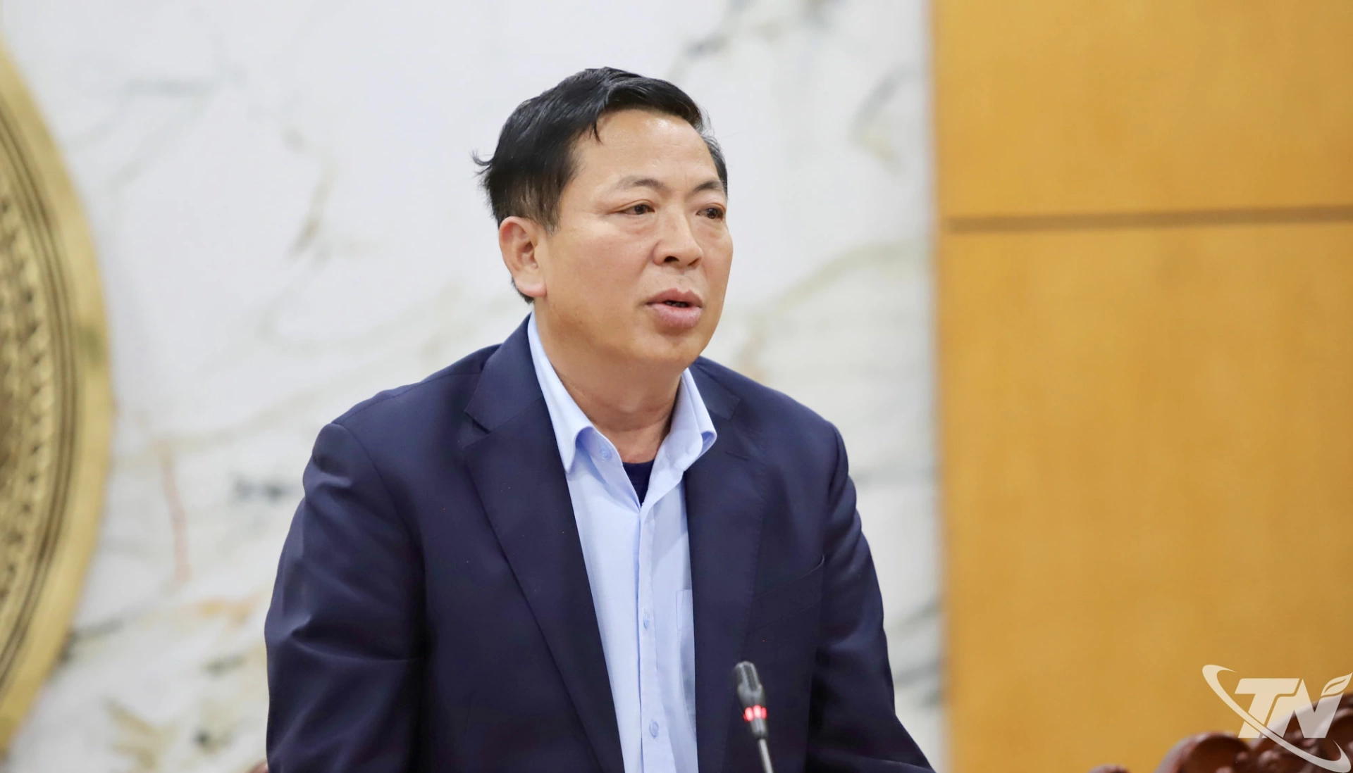 Đồng ch&iacute; Trần Hồng Minh, Ủy vi&ecirc;n Trung ương Đảng, Bộ trưởng Bộ X&acirc;y dựng ph&aacute;t biểu kết luận.