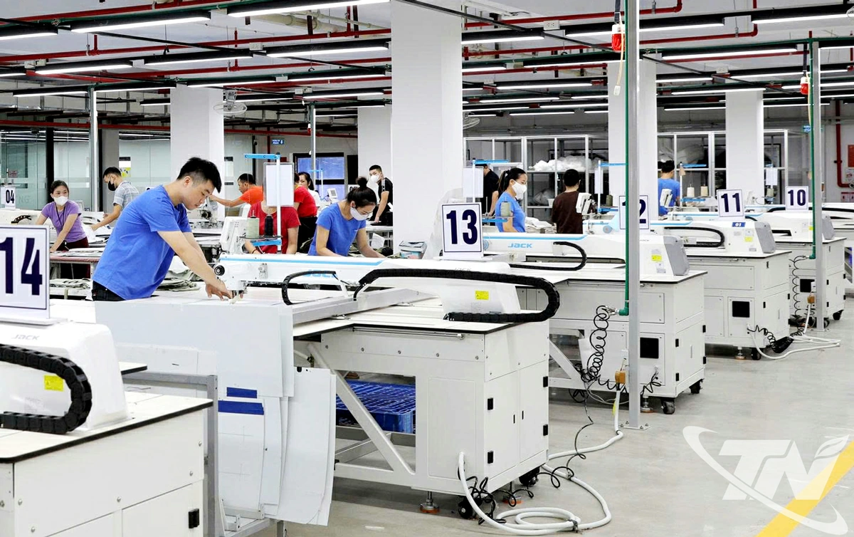 Quy mô xuất khẩu hàng hóa trên địa bàn tỉnh Thái Nguyên hiện xếp thứ 6/34 tỉnh, thành phố trong toàn quốc, với kim ngạch xuất khẩu 9 tháng năm 2025 đạt 23,69 tỷ USD, tăng 8,2% so với cùng kỳ năm trước. Ảnh: N.N