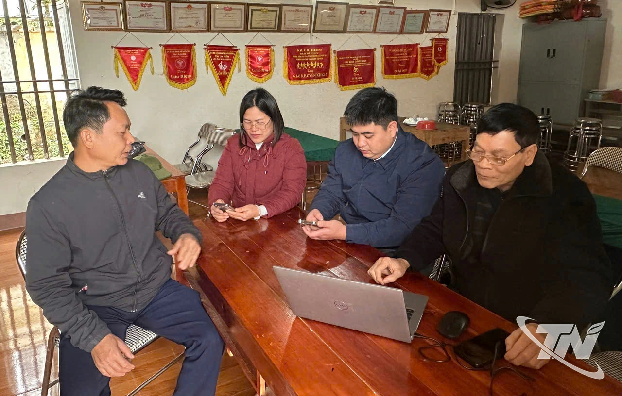 Xã La Hiên triển khai công tác chuẩn bị bầu cử đại biểu Quốc hội khóa XVI và đại biểu HĐND các cấp nhiệm kỳ 2026-2031 trên nền tảng số.