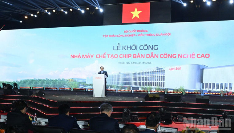 Quang cảnh lễ khởi c&ocirc;ng.