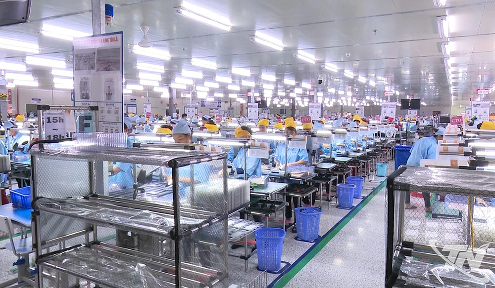 Chỉ số sản xuất công nghiệp (IIIP) trên địa bàn tỉnh Thái Nguyên trong tháng 7 tăng 1,73% so với tháng trước và tăng 10,07% so với cùng kỳ năm 2024.