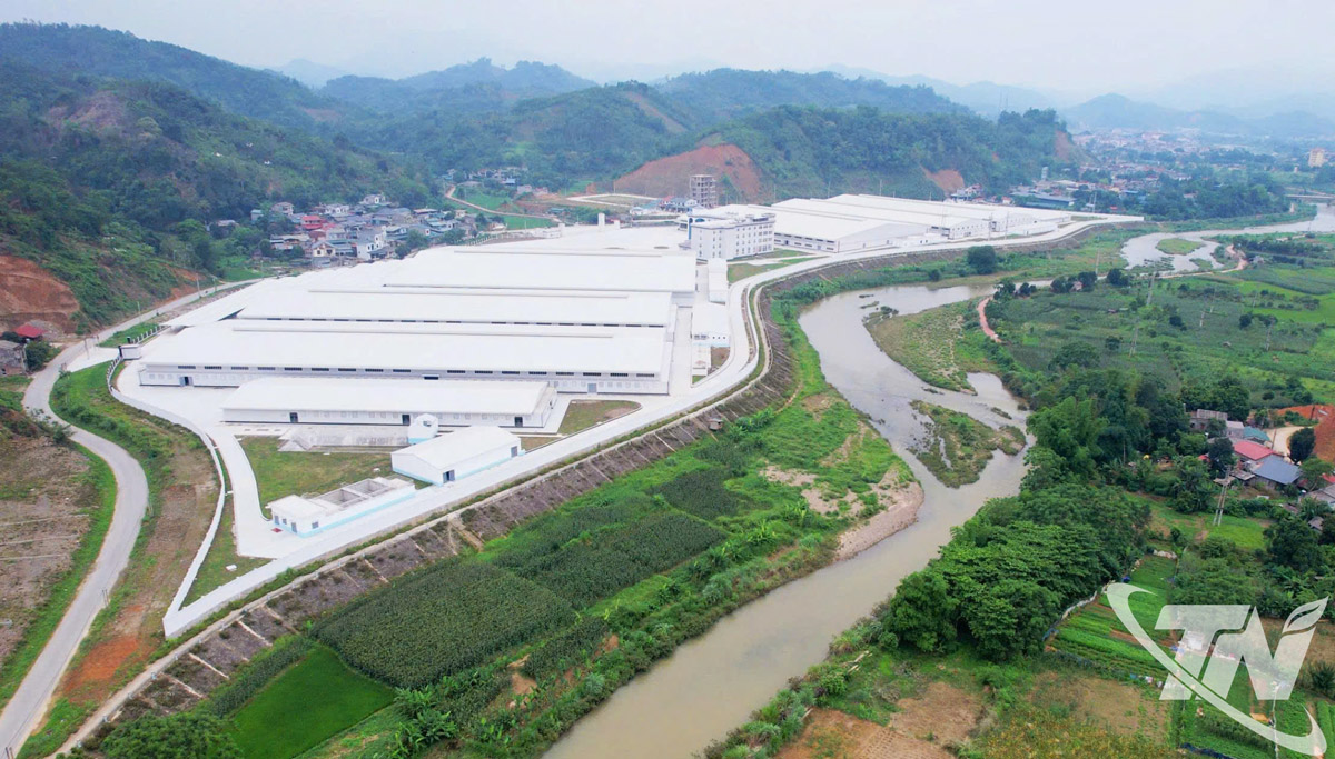 Việc hình thành các cụm công nghiệp tại khu vực phía Bắc của tỉnh được đánh giá là phù hợp, kỳ vọng tạo động lực mới trong phát triển kinh tế - xã hội, giải quyết việc làm tại chỗ cho người lao động. Trong ảnh: Cụm công nghiệp Huyền Tụng (phường Đức Xuân).