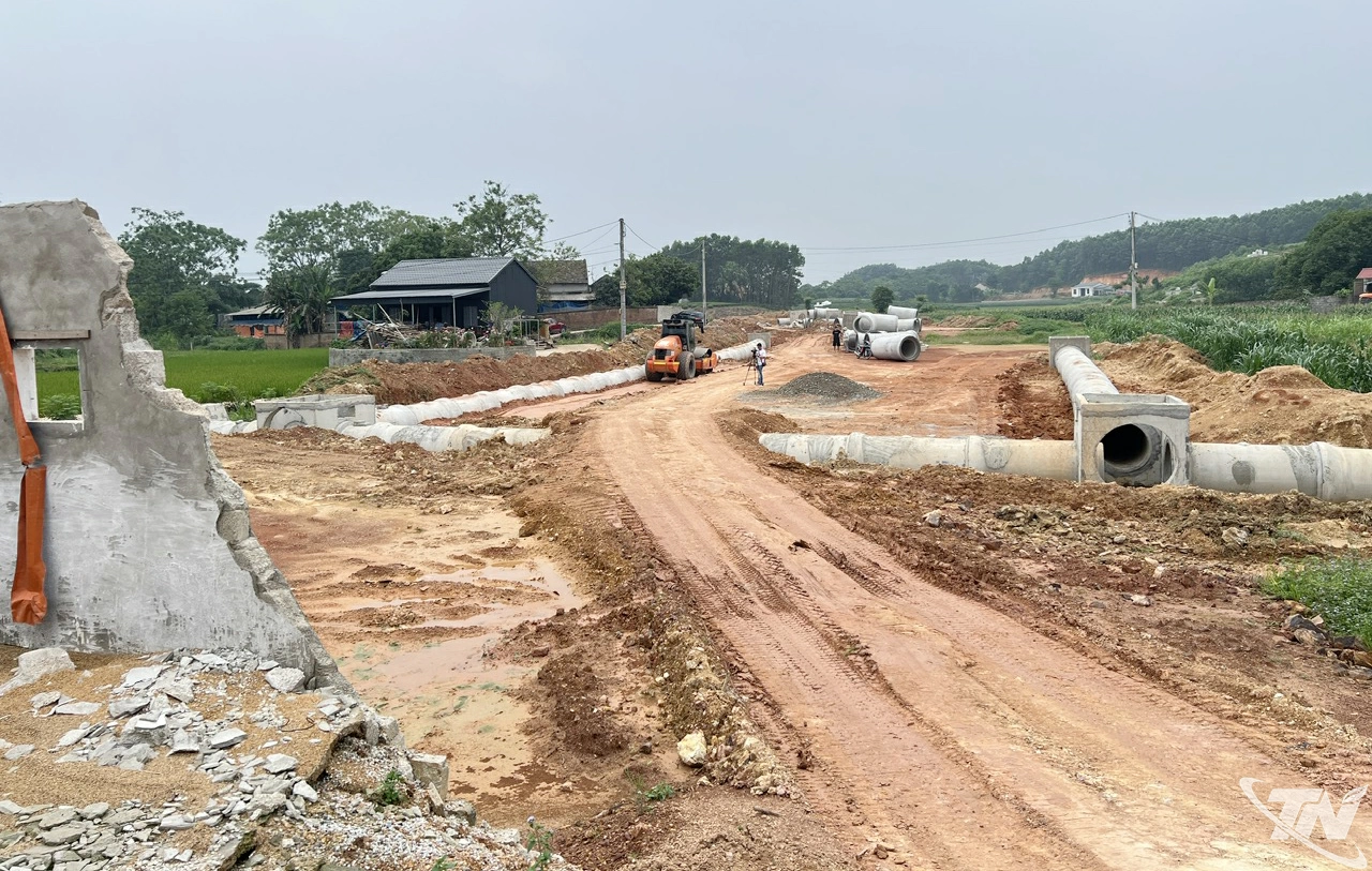 Với sự vào cuộc quyết liệt, bài bản của địa phương, 3,7km trên tuyến đường Vành đai I qua địa bàn xã Đồng Hỷ đã được giải phóng mặt bằng.