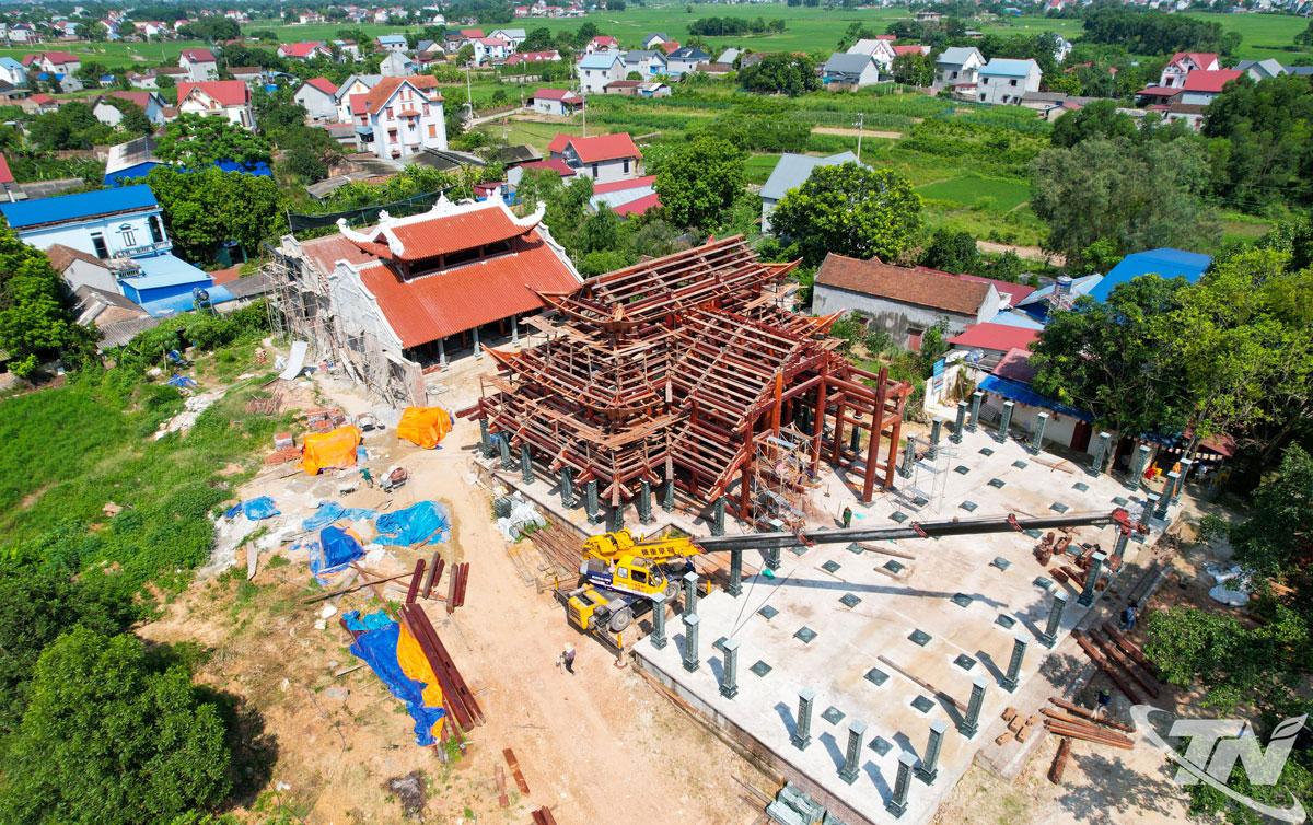 Dự kiến, Dự án tu bổ, tôn tạo chùa Hương Ấp hoàn thành vào cuối năm 2026.