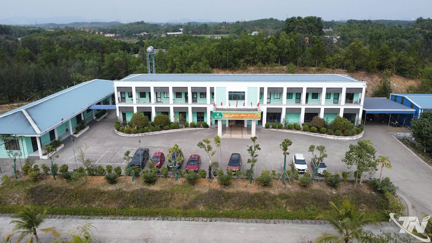 Trụ sở Công ty TNHH Môi trường Sông Công.