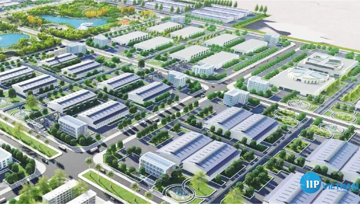 Phối cảnh Cụm công nghiệp Thanh Thịnh (xã Thanh Thịnh).