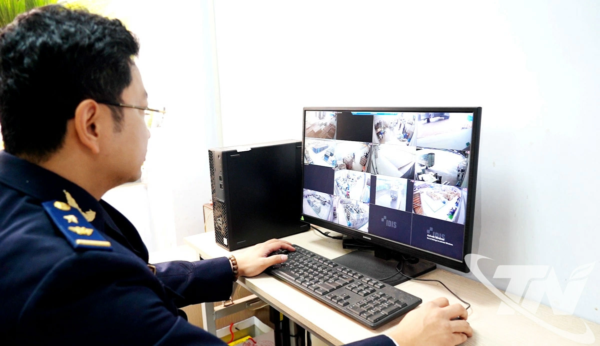 Phần mềm IDIS hỗ trợ giám sát và quản lý thiết bị, phương tiện ra vào làm thủ tục hải quan tại Hải quan Thái Nguyên.