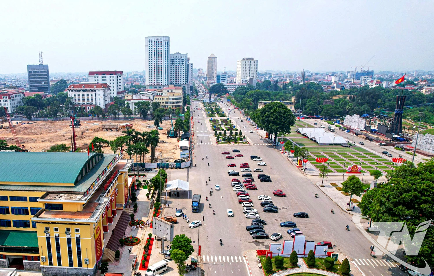 Khu vực trung tâm tỉnh Thái Nguyên được quy hoạch là đô thị trung tâm, tập trung phát triển dịch vụ - thương mại, chỉnh trang đô thị hiện đại.