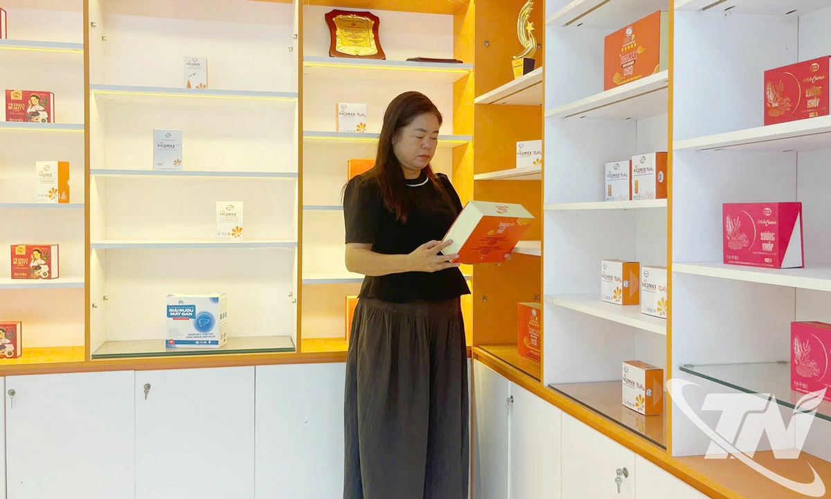 Các sản phẩm OCOP của Công ty CP Công nghệ Dược liệu Bắc Hà