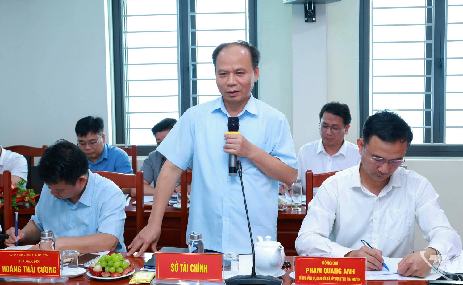 Đại biểu phát biểu tại Hội nghị.