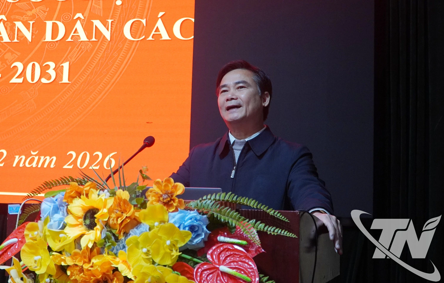 Lãnh đạo Sở Nội vụ chủ trì buổi tập huấn.