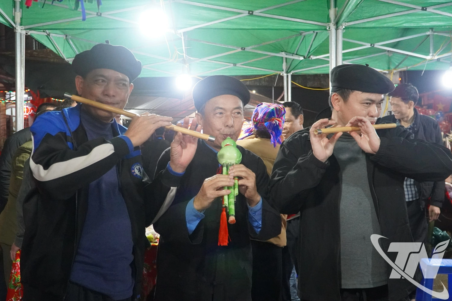 Không gian văn hóa tại chợ đêm.